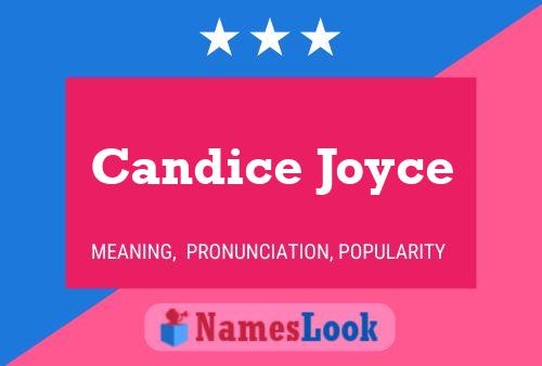 Candice Joyce பெயர் போஸ்டர்