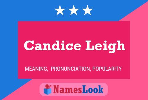 Candice Leigh பெயர் போஸ்டர்