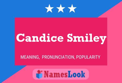 Candice Smiley பெயர் போஸ்டர்