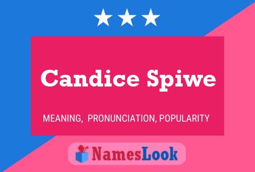 Candice Spiwe பெயர் போஸ்டர்