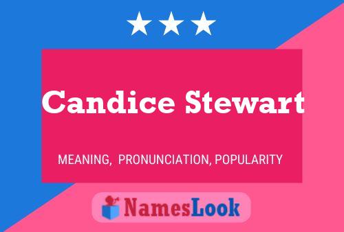 Candice Stewart பெயர் போஸ்டர்