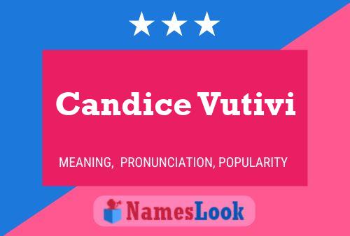 Candice Vutivi பெயர் போஸ்டர்