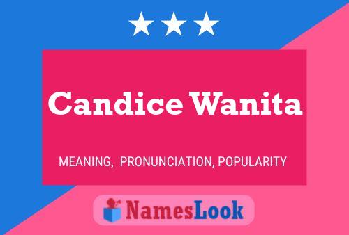 Candice Wanita பெயர் போஸ்டர்