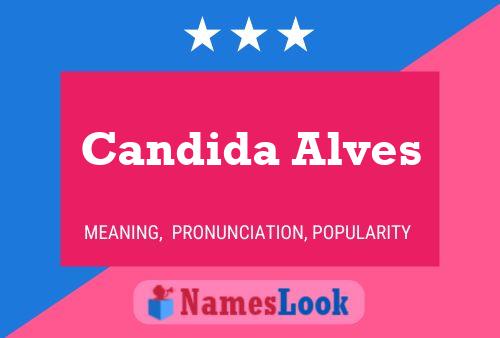 Candida Alves பெயர் போஸ்டர்