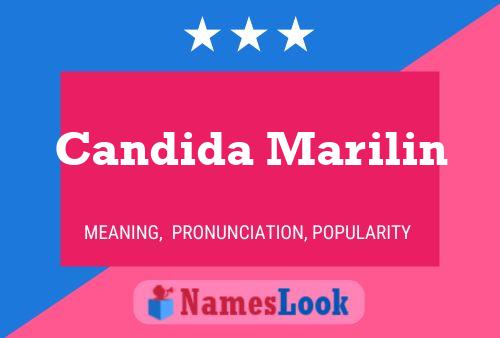 Candida Marilin பெயர் போஸ்டர்