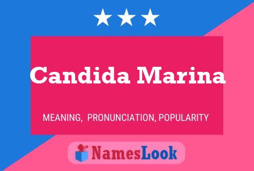 Candida Marina பெயர் போஸ்டர்