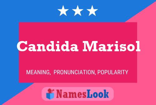 Candida Marisol பெயர் போஸ்டர்