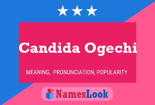 Candida Ogechi பெயர் போஸ்டர்