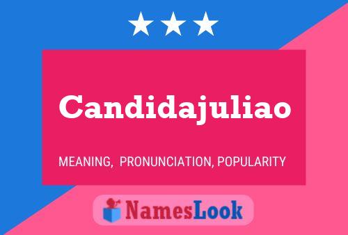 Candidajuliao பெயர் போஸ்டர்