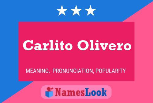 Carlito Olivero பெயர் போஸ்டர்