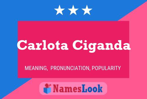 Carlota Ciganda பெயர் போஸ்டர்