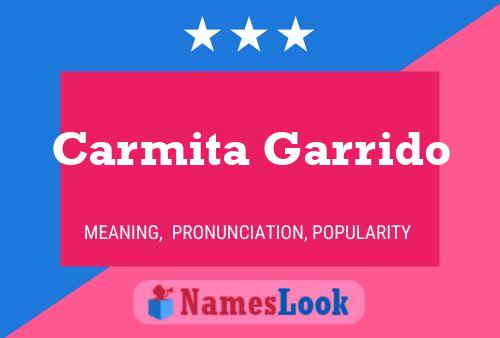 Carmita Garrido பெயர் போஸ்டர்