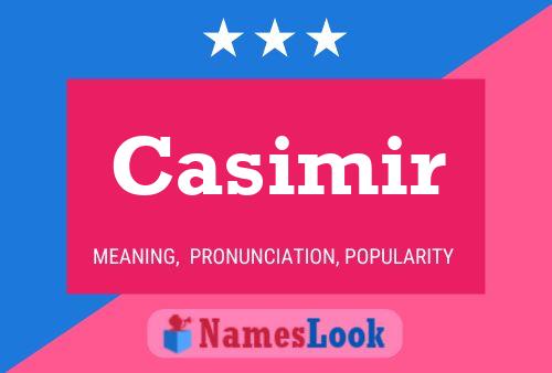 Casimir பெயர் போஸ்டர்