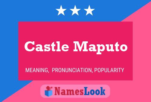 Castle Maputo பெயர் போஸ்டர்