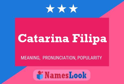 Catarina Filipa பெயர் போஸ்டர்