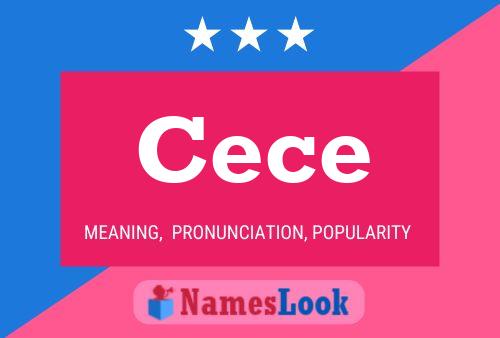 Cece பெயர் போஸ்டர்