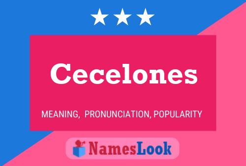 Cecelones பெயர் போஸ்டர்