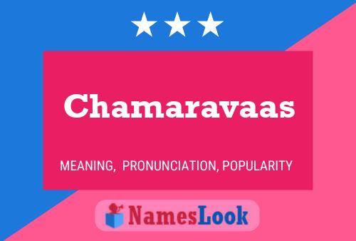 Chamaravaas பெயர் போஸ்டர்