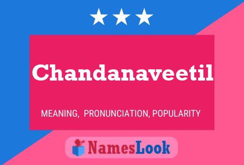 Chandanaveetil பெயர் போஸ்டர்