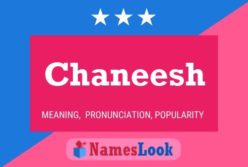 Chaneesh பெயர் போஸ்டர்