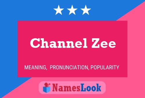 Channel Zee பெயர் போஸ்டர்