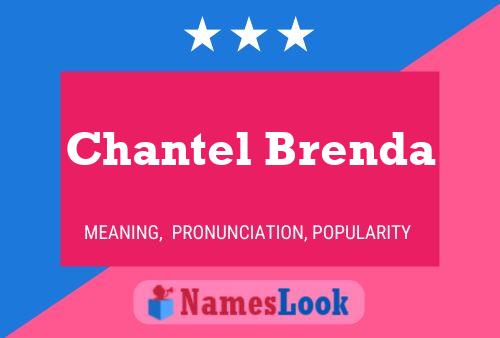 Chantel Brenda பெயர் போஸ்டர்