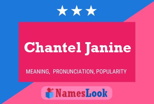 Chantel Janine பெயர் போஸ்டர்