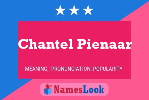 Chantel Pienaar பெயர் போஸ்டர்