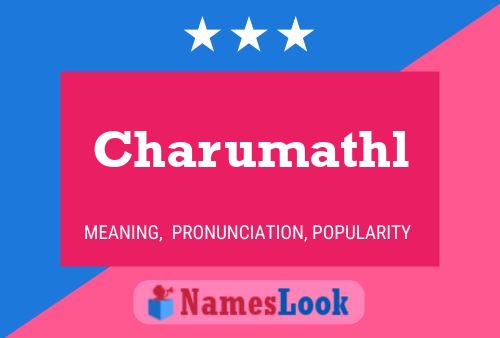 Charumathl பெயர் போஸ்டர்