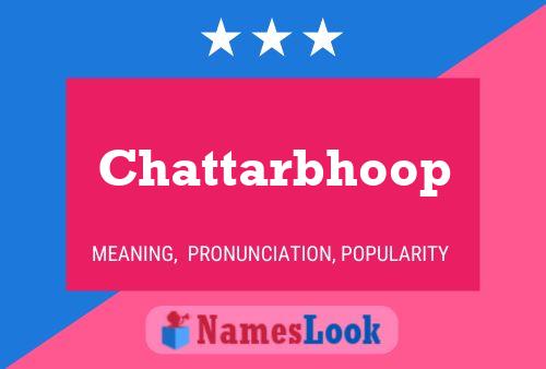 Chattarbhoop பெயர் போஸ்டர்