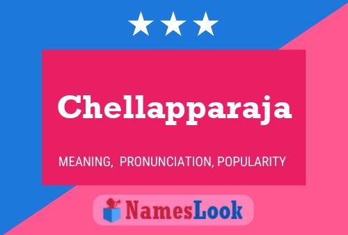 Chellapparaja பெயர் போஸ்டர்