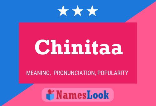 Chinitaa பெயர் போஸ்டர்