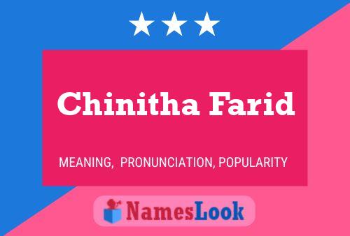 Chinitha Farid பெயர் போஸ்டர்