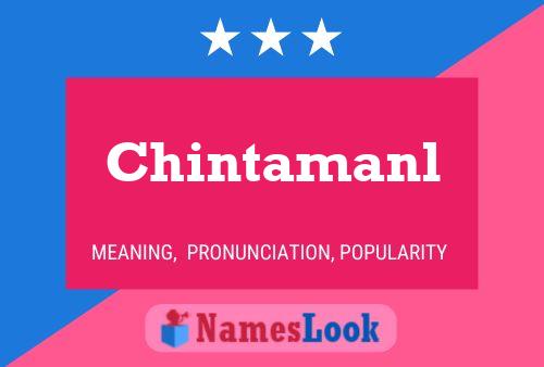 Chintamanl பெயர் போஸ்டர்