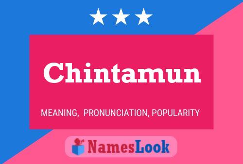 Chintamun பெயர் போஸ்டர்