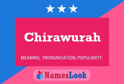 Chirawurah பெயர் போஸ்டர்