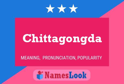 Chittagongda பெயர் போஸ்டர்