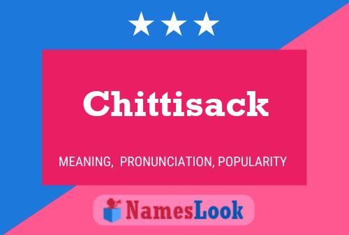 Chittisack பெயர் போஸ்டர்