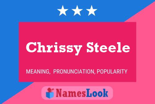 Chrissy Steele பெயர் போஸ்டர்