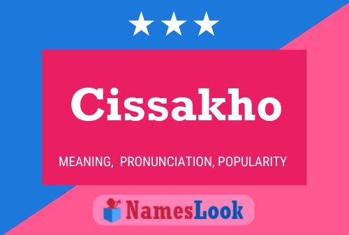 Cissakho பெயர் போஸ்டர்