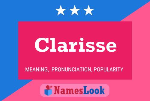 Clarisse பெயர் போஸ்டர்