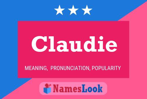 Claudie பெயர் போஸ்டர்