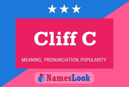 Cliff C பெயர் போஸ்டர்