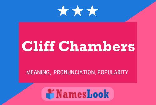 Cliff Chambers பெயர் போஸ்டர்