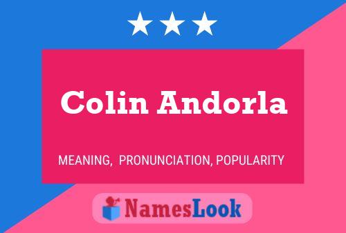 Colin Andorla பெயர் போஸ்டர்