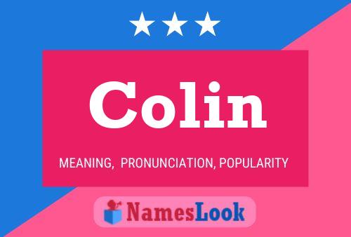 Colin பெயர் போஸ்டர்