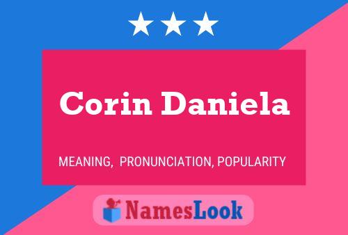 Corin Daniela பெயர் போஸ்டர்