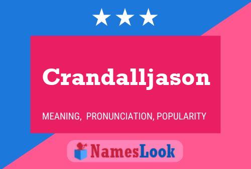 Crandalljason பெயர் போஸ்டர்