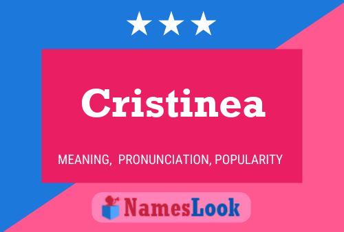 Cristinea பெயர் போஸ்டர்