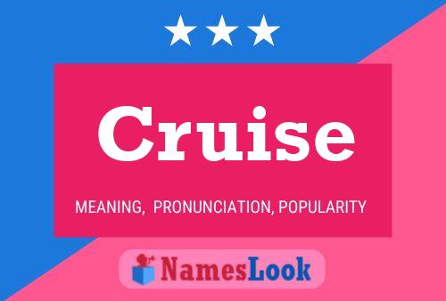 Cruise பெயர் போஸ்டர்